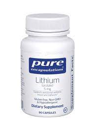 lithium nahrungsergänzung